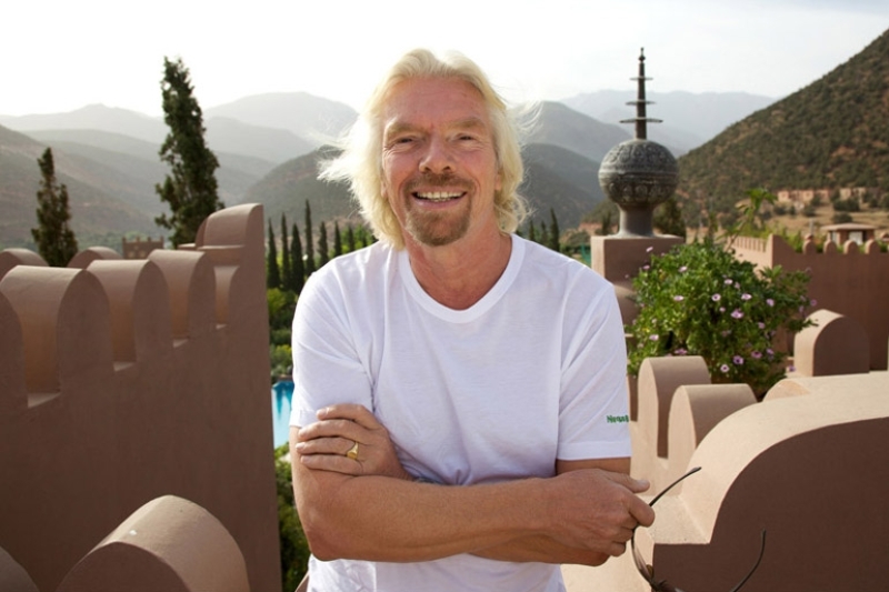 Richard Branson, Kasbah Tamadot.