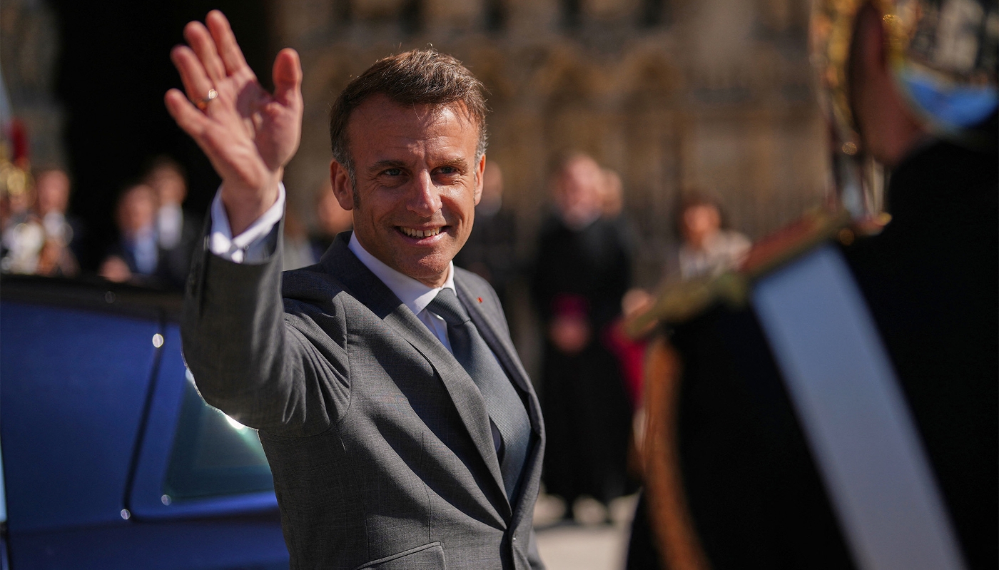 Le président français, Emmanuel Macron, à Paris, le 2 avril 2025.