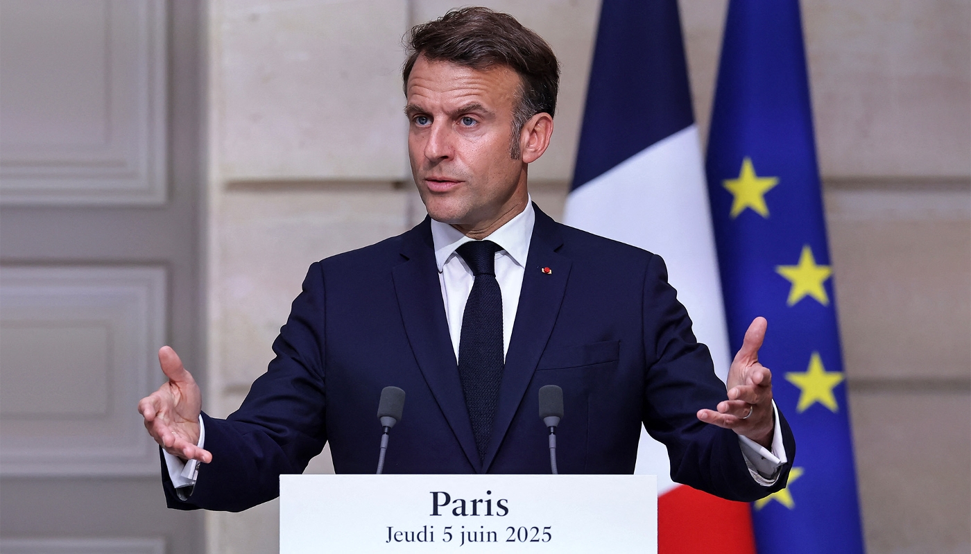 Le président français, Emmanuel Macron, à Paris, le 5 juin 2025.