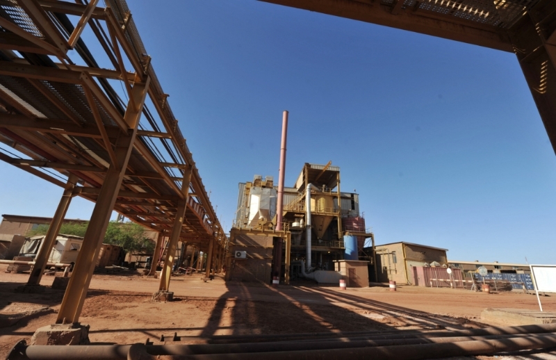 Une mine d'uranium au Niger.