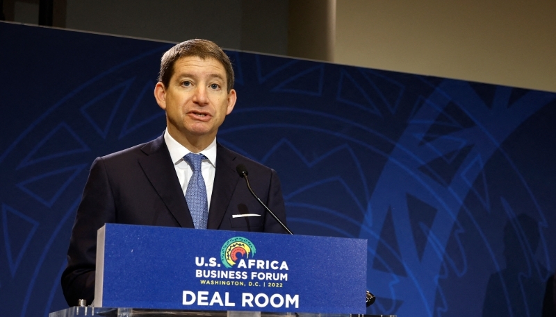 Le directeur général de l'US International Development Finance Corporation, Scott Nathan, le 14 décembre 2022, à Washington.