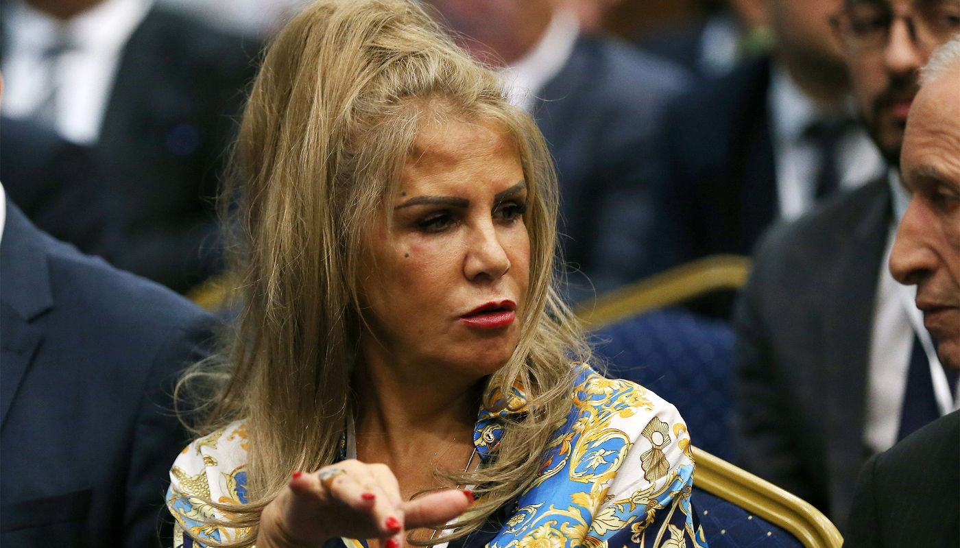 L'ex-présidente de la Confédération générale des entreprises algériennes, Saïda Neghza, à Alger, en octobre 2022.