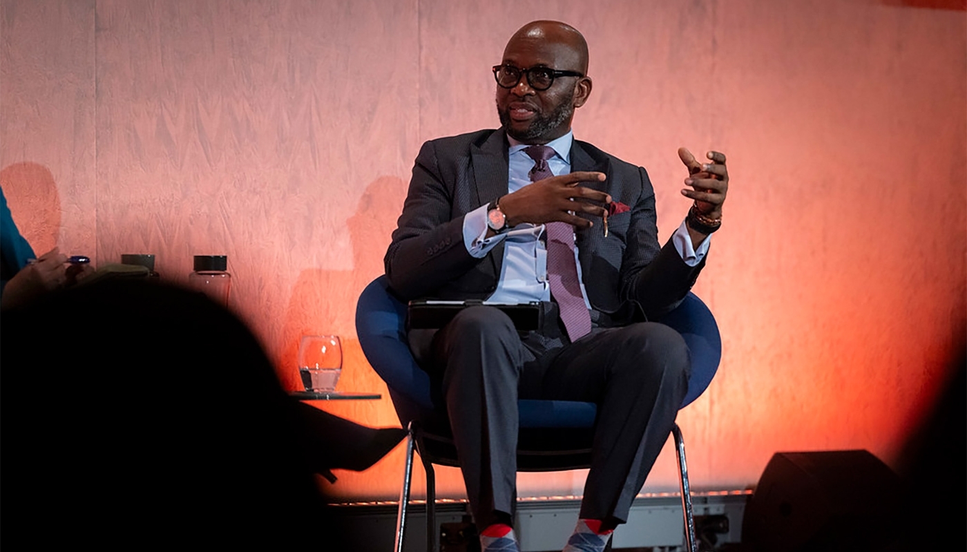 Le Nigérian Tony Attah, patron de Renaissance Africa Energy Co, le 12 février, à Londres.
