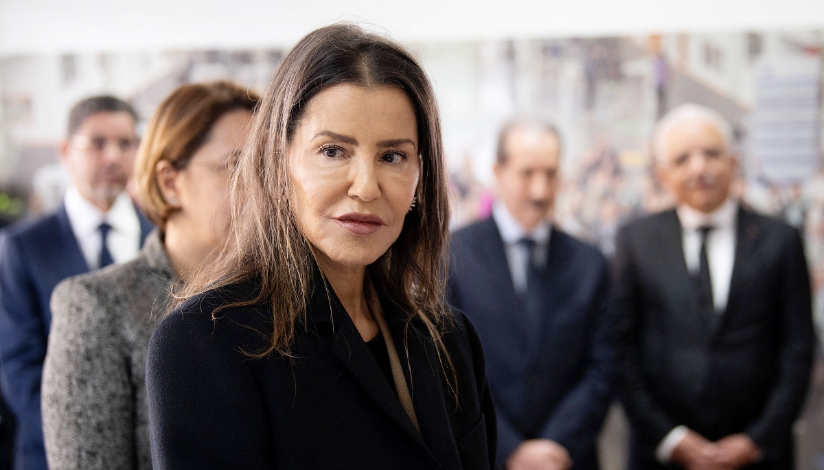 Lalla Meryem visite une école à Rabat, le 29 octobre 2024.