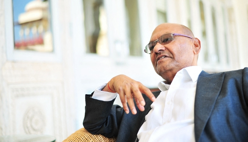 Le président de Vedanta Resources, Anil Agarwal, à Jaipur, le 18 novembre 2015.