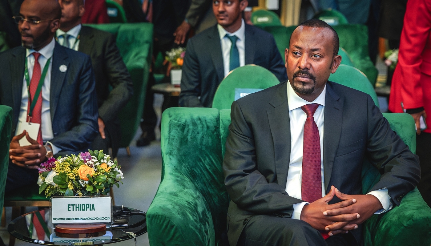 Le Premier ministre éthiopien Abiy Ahmed, à Addis-Abeba, le 8 septembre 2025.