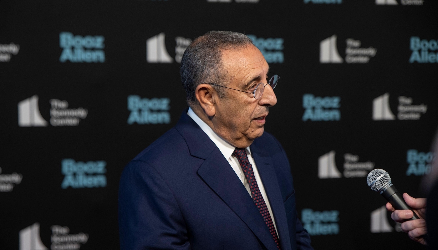 L'ambassadeur Youssef Amrani au Kennedy Center, à Washington, le 12 septembre 2025.