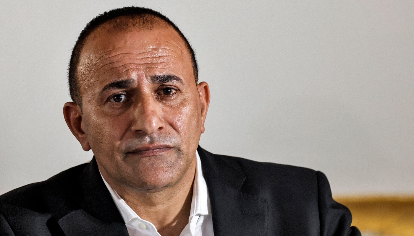 L'homme d'affaires Ibrahim al-Arjani à Al-Arish, dans le nord du Sinaï, le 31 octobre 2023.