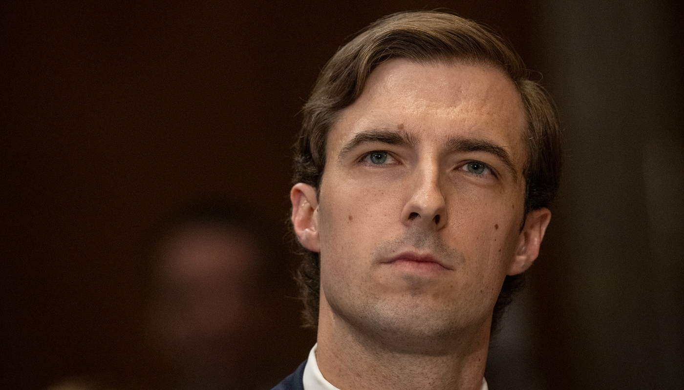 Caleb Orr, secrétaire adjoint du bureau des affaires économiques, énergétiques et industrielles du département d'État, à Washington, en mai 2025.