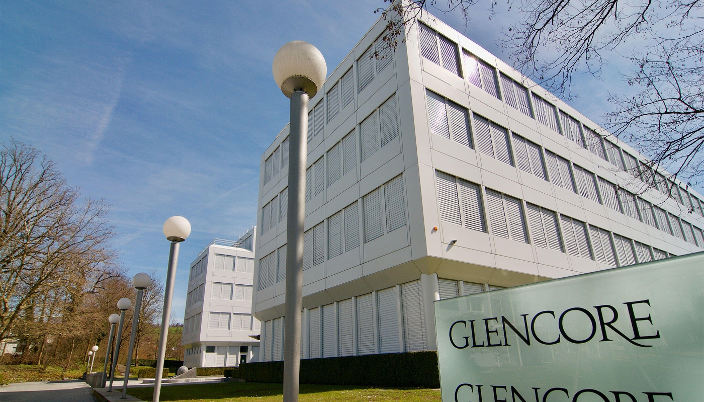 Le siège social de Glencore dans le canton de Zoug, en Suisse.