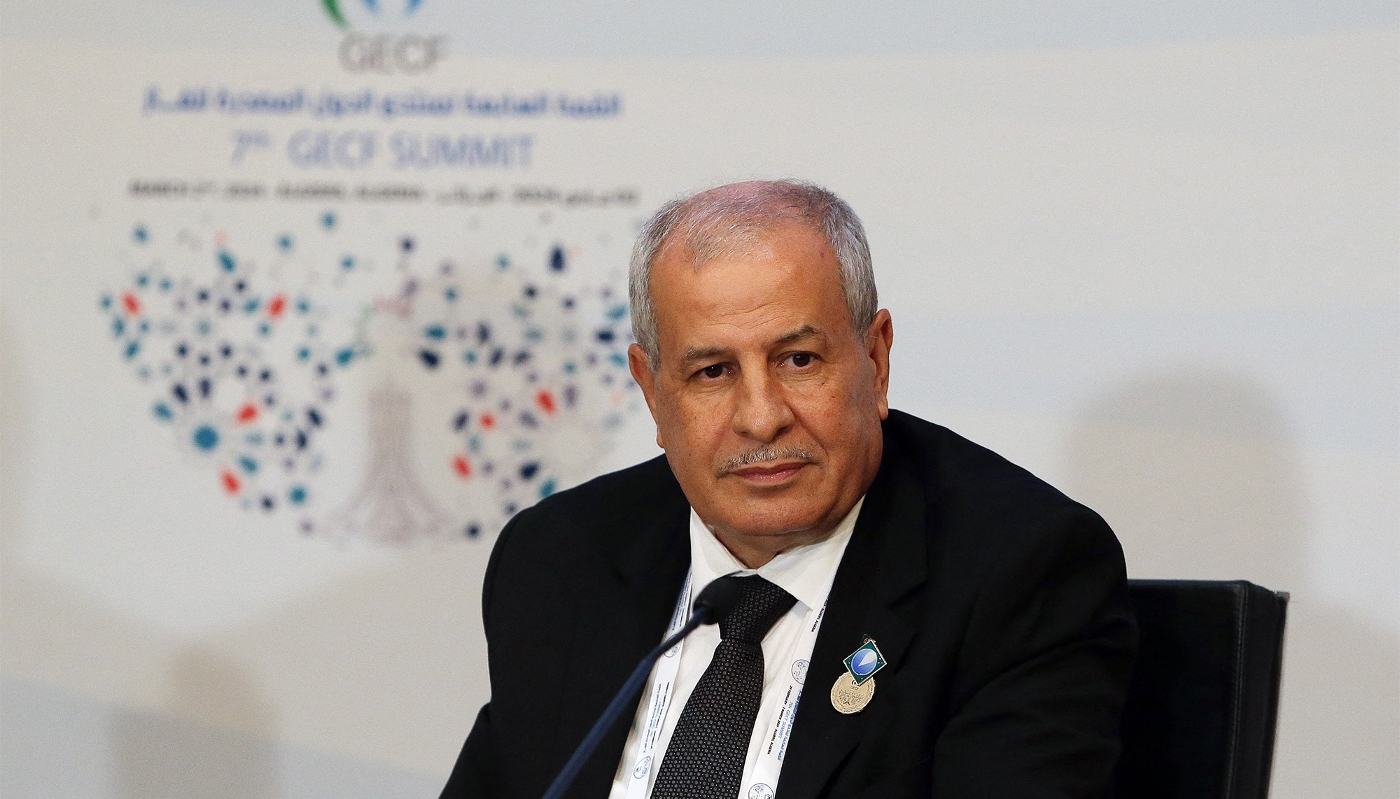 Le PDG de la Sonatrach, Rachid Hachichi, à Alger, le 2 mars 2024.