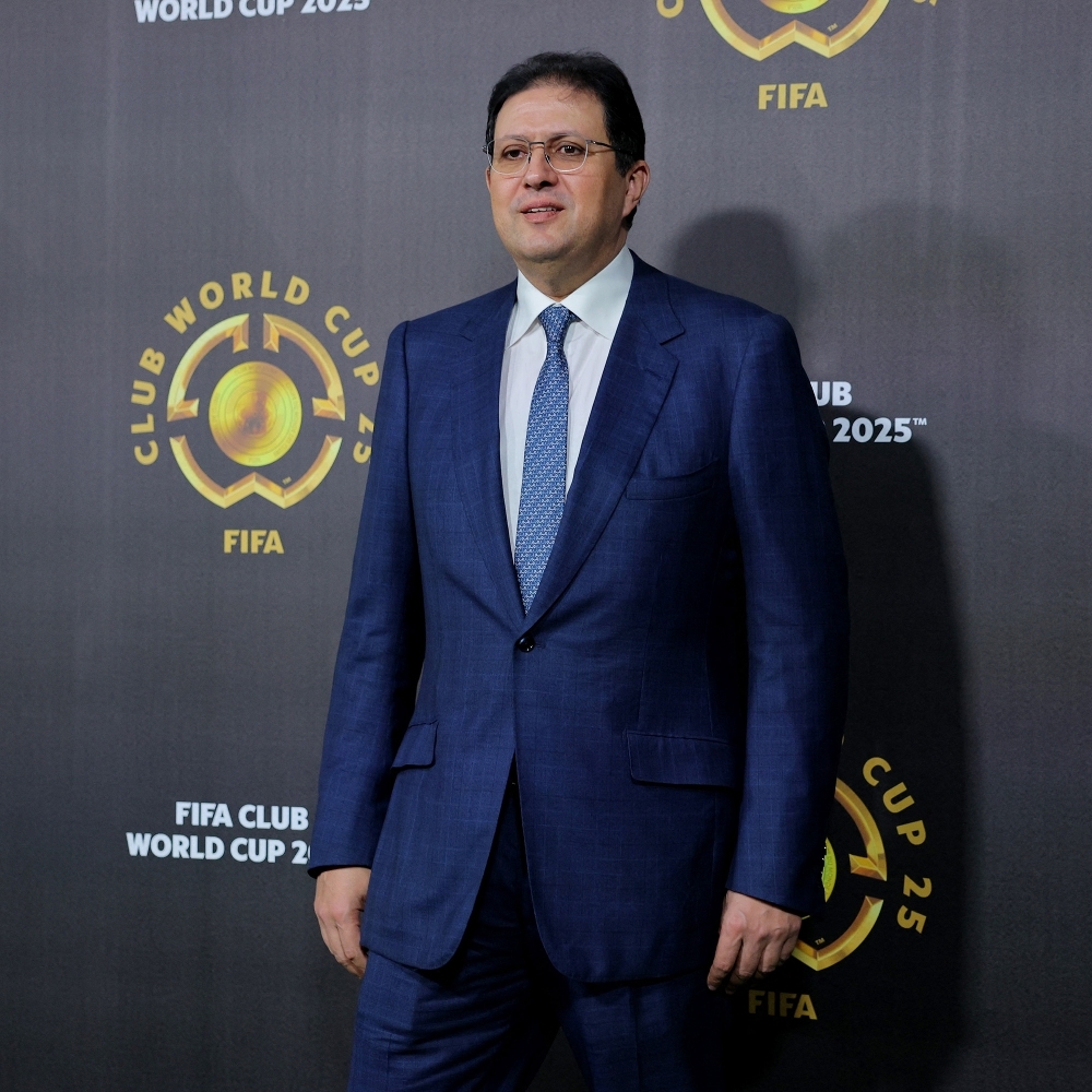 Le président du Wydad Athletic Club Hicham Aït Menna, à Miami, aux États-Unis, le 5 décembre 2024.