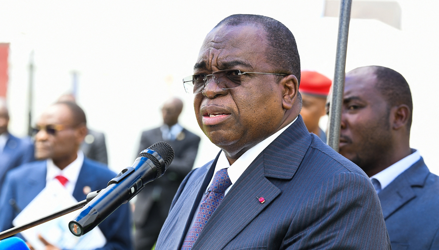 Le ministre camerounais des finances, Louis-Paul Motaze, à Yaoundé, le 9 décembre 2025.