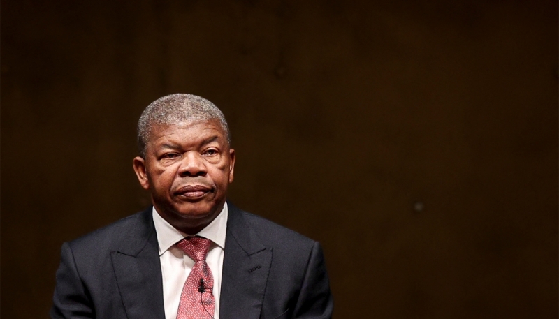 Le président angolais João Lourenço à Lisbonne, le 25 avril 2024. 