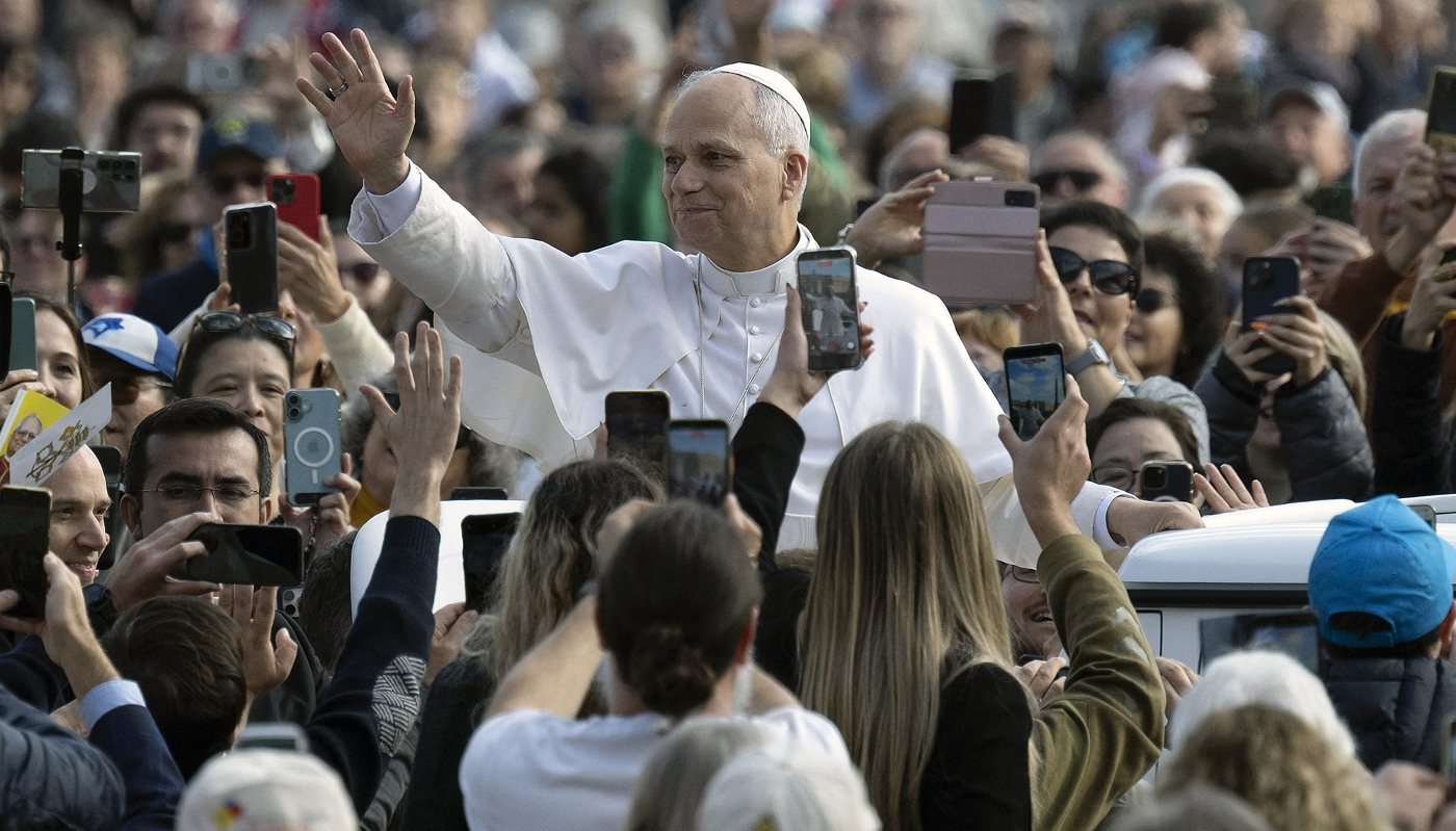 Le pape Léon XIV, au Vatican, le 29 octobre 2025.