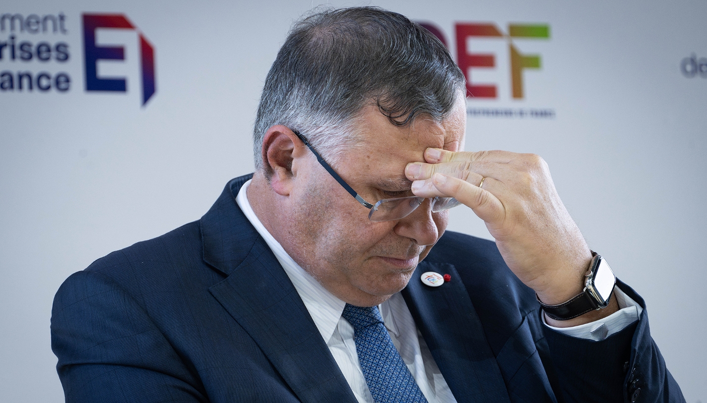 Patrick Pouyanné, PDG de TotalEnergies, à Paris, en août 2024.