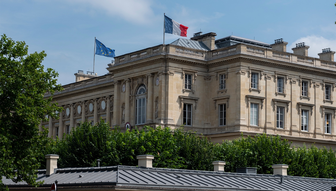 Le ministère des affaires étrangères français, à Paris, en 2022.