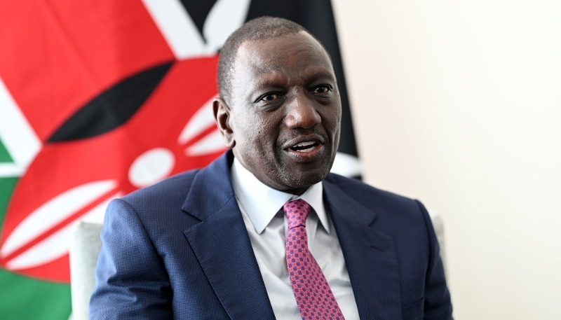 Le président du Kenya, William Ruto, lors d'une réunion aux Nations Unies, le 25 septembre 2024 à New York.