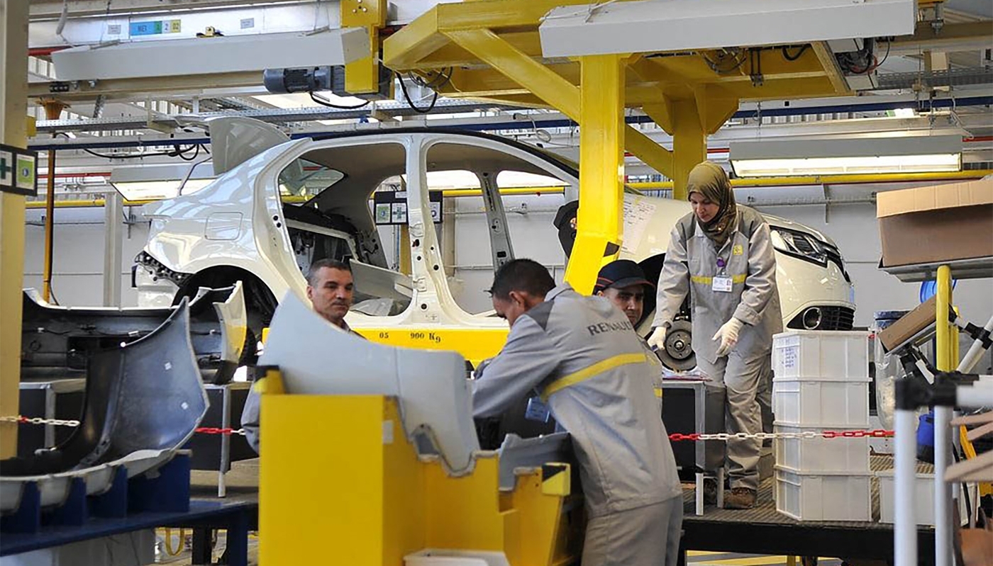 L'usine Renault d'Oran, en Algérie, en novembre 2014.