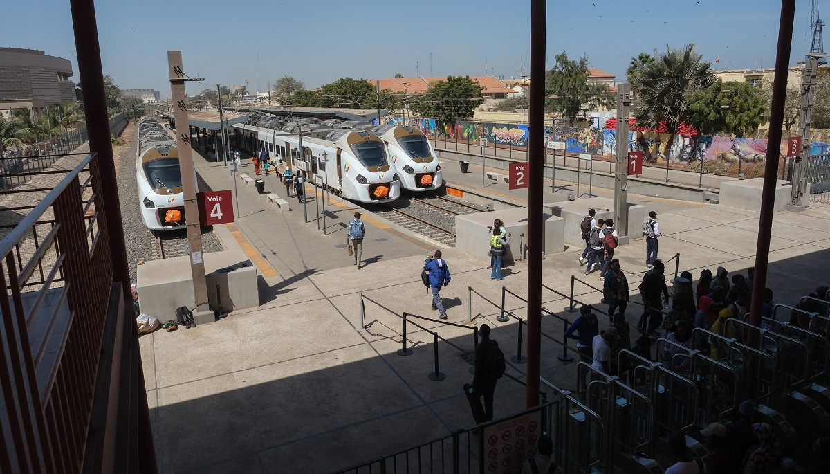 Gare du TER à Dakar, le 5 février 2025. 