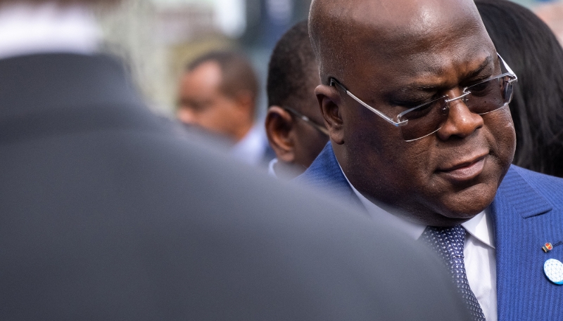 Le président Félix Tshisekedi à Rotterdam, aux Pays-Bas, le 4 septembre 2022.