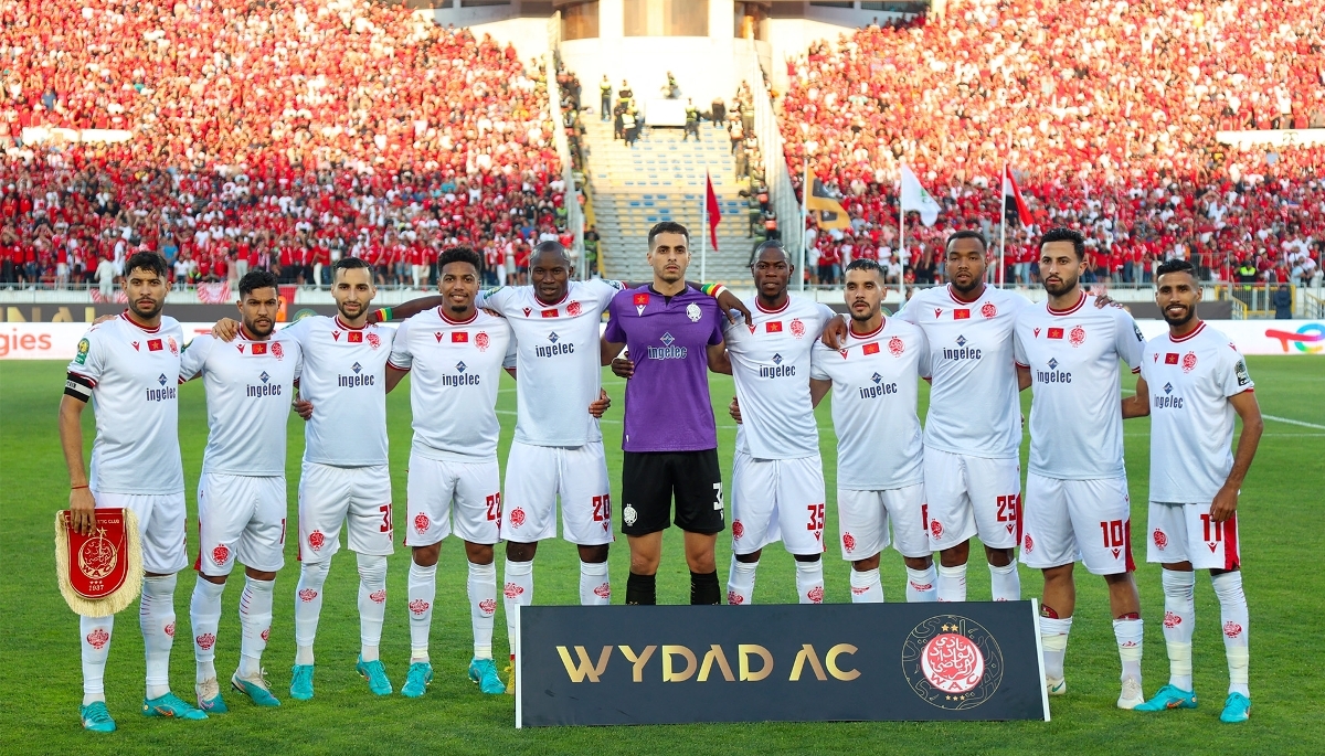 Les joueurs du Wydad AC à Casablanca, le 11 juin 2023.
