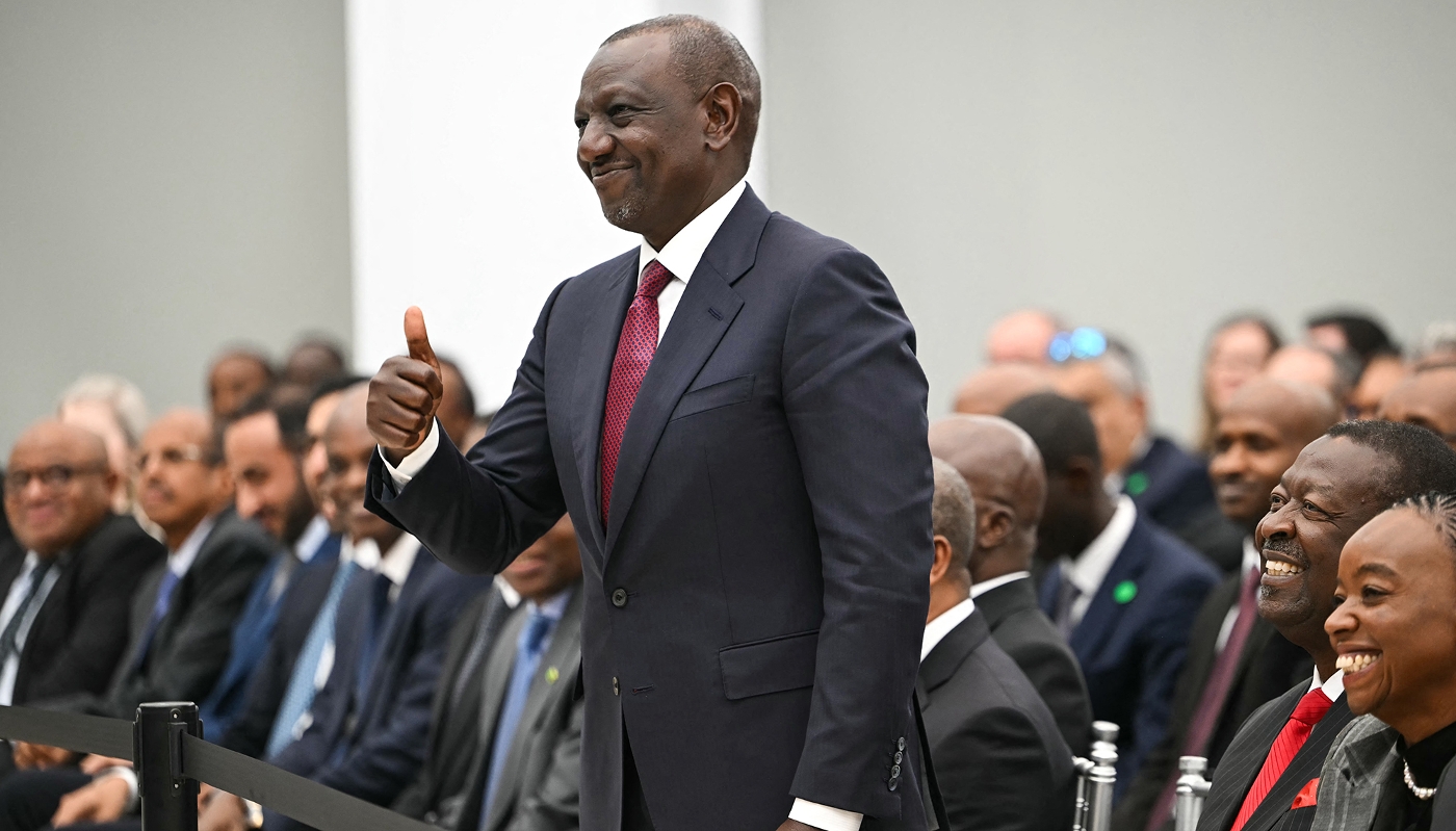 Le président kényan William Ruto, à Washington, le 4 décembre 2025.
