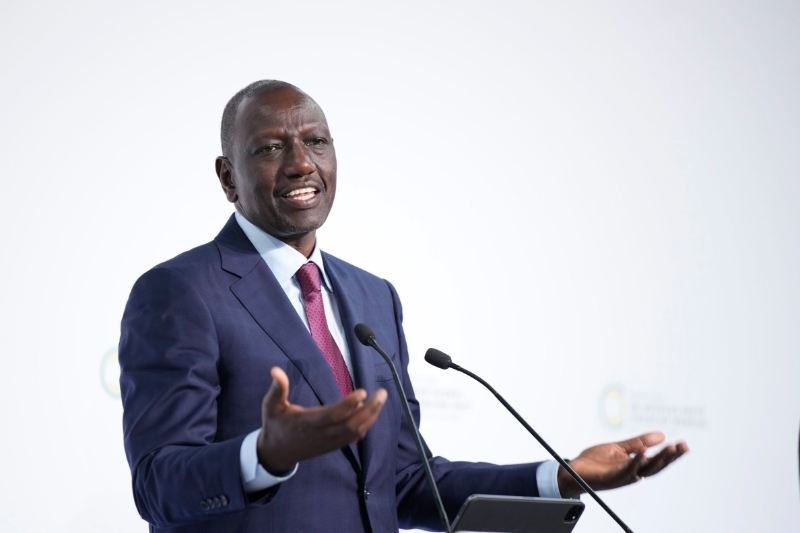 Le président kenyan William Ruto lors du Sommet pour un nouveau pacte financier mondial, à Paris, le 23 juin 2023.