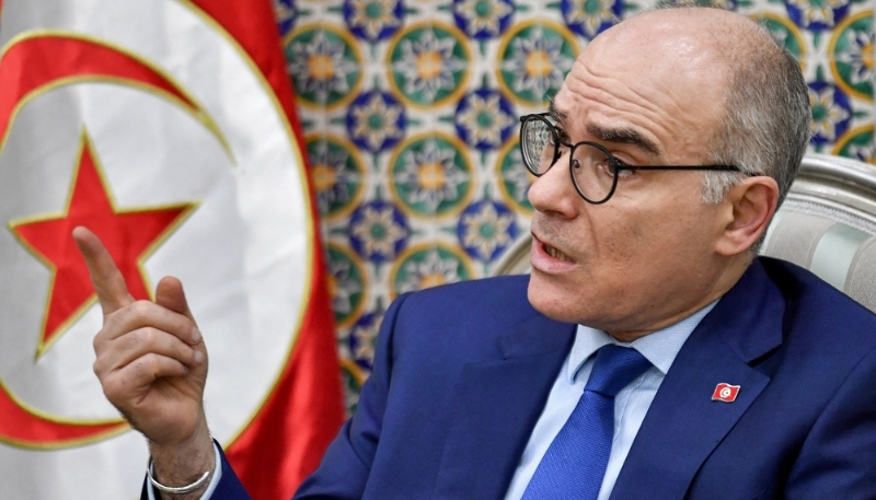 Le ministre tunisien des affaires étrangères, Nabil Ammar, à Tunis, en février 2023. 