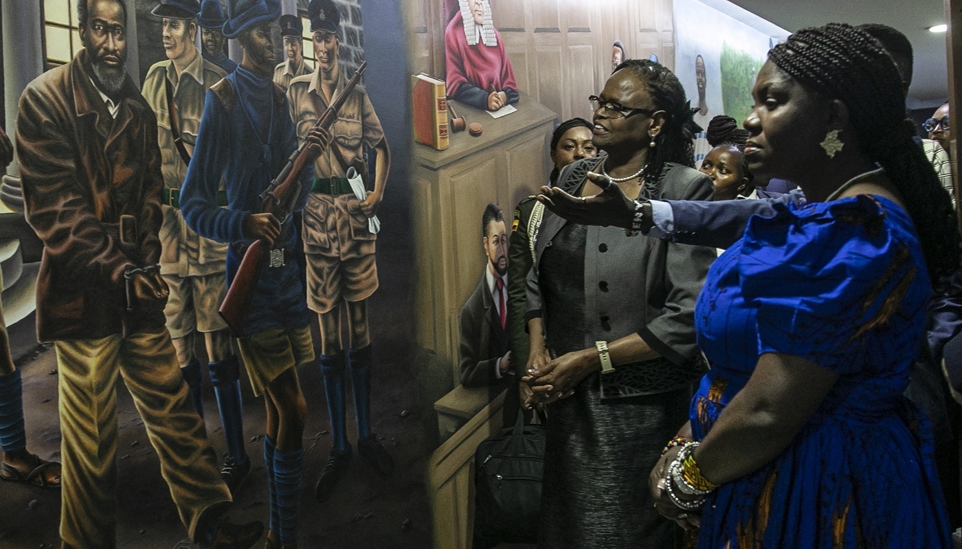 La vice-présidente colombienne Francia Marquez (à droite) durant une visite officielle à Nairobi, le 15 mai 2023.