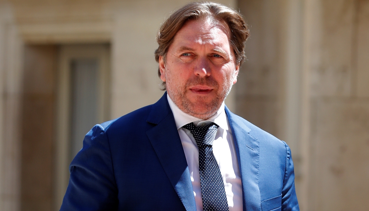 L'ingénieur et homme d'affaires Éric Léandri, à l'époque directeur de Qwant, au sommet Tech for Good, à Paris, le 15 mai 2019.