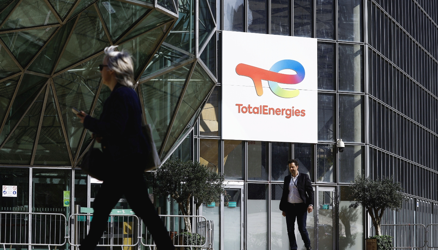 Siège de TotalEnergies dans le quartier de La Défense, à Paris, en 2022.