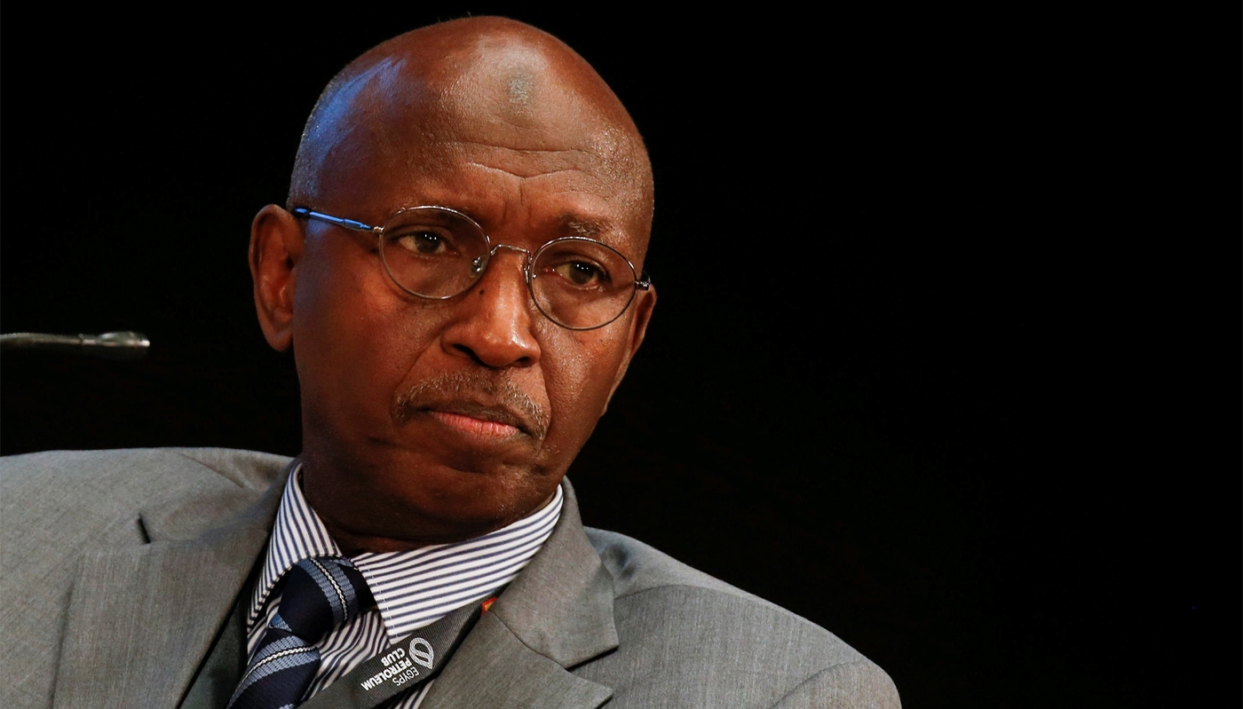 Omar Farouk Ibrahim, secrétaire général de l'Organisation des producteurs de pétrole africains, au Caire, le 14 février 2022.