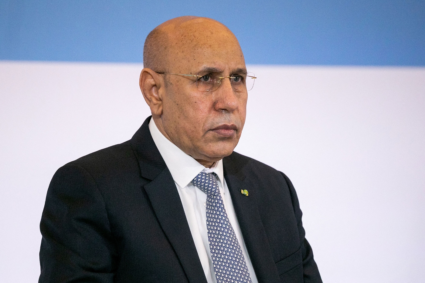 Le président mauritanien Mohamed Ould Ghazouani.