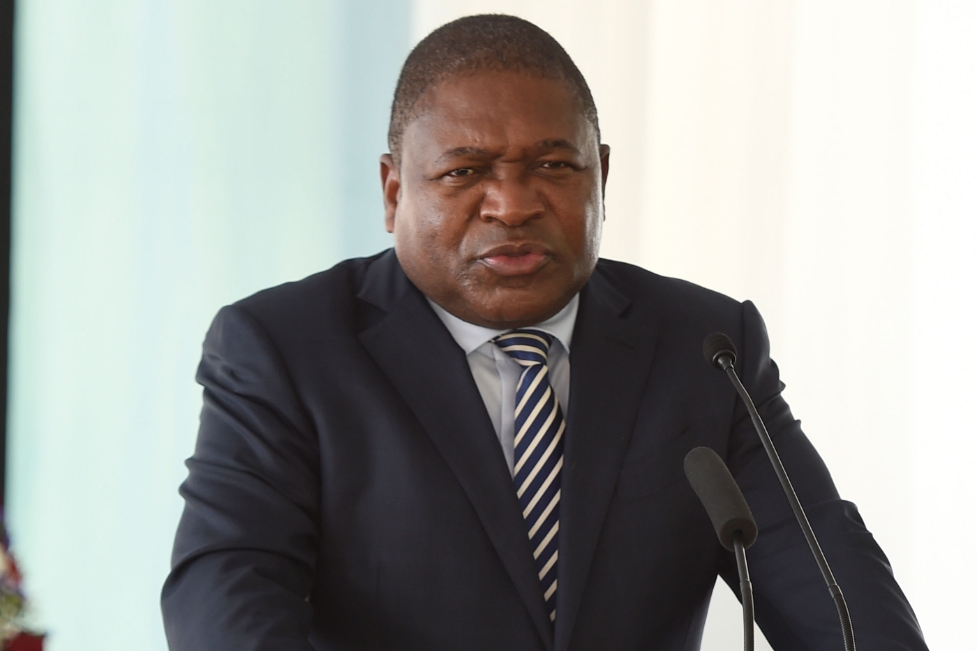 Le président mozambicain Filipe Nyusi.