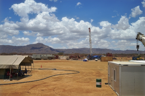 Bloc pétrolier opéré par Tullow Oil dans le comté kenyan du Turkana.