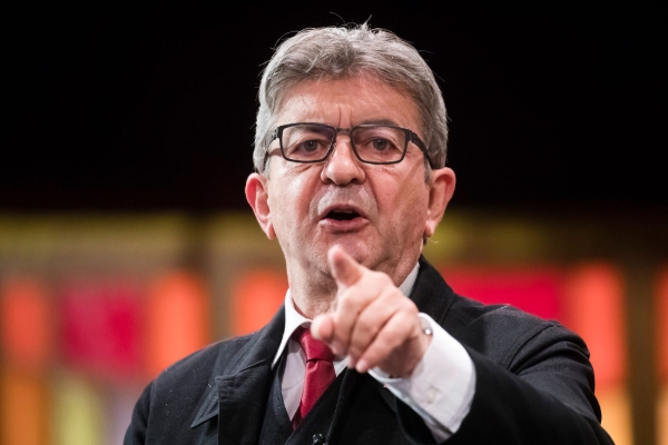 Le président du parti La France insoumise, Jean-Luc Mélenchon.