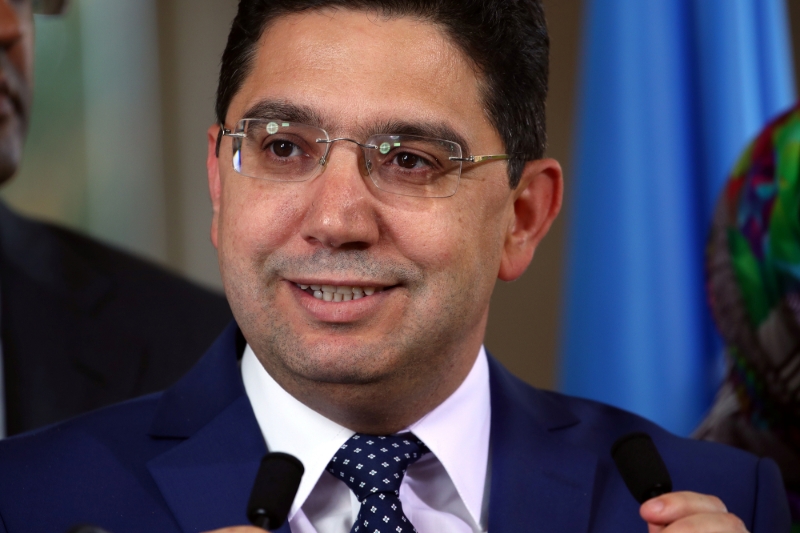 Le ministre des affaires étrangères marocain Nasser Bourita.