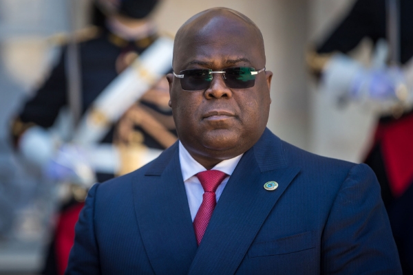 Le président de RDC Félix Tshisekedi.