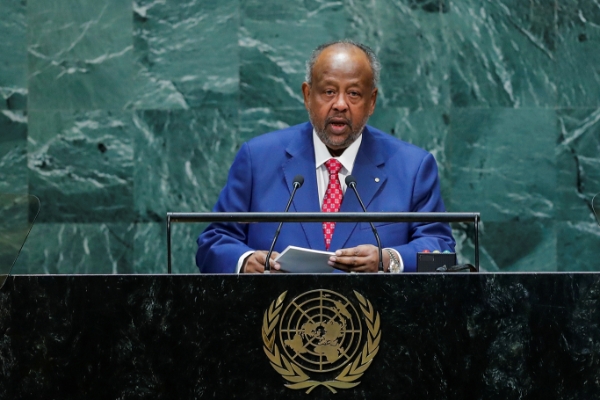 Le président djiboutien Ismaïl Omar Guelleh.