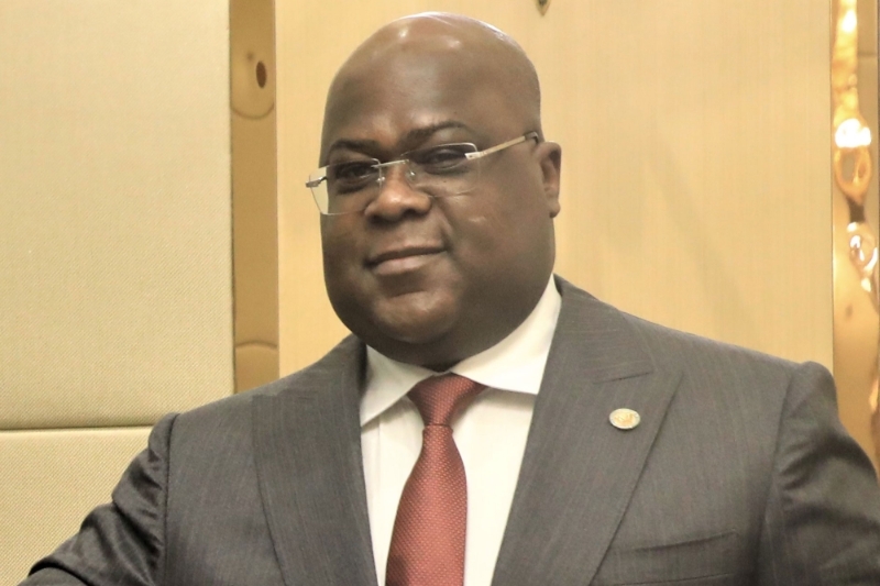 Le chef de l'Etat congolais Félix Tshisekedi.