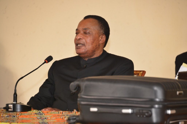 Le président congolais Denis Sassou Nguesso.