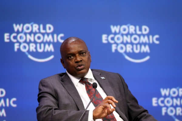 Le président botswanais Mokgweetsi Masisi.