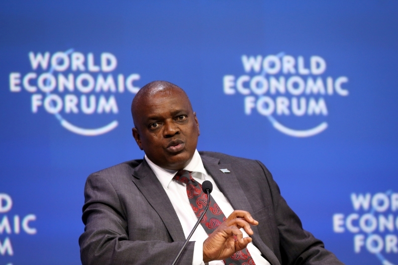 Le président botswanais Mokgweetsi Masisi.