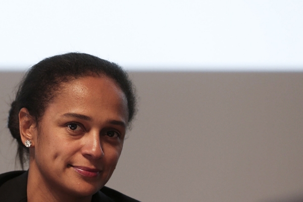 Isabel dos Santos, fille de l'ex-président angolais José Eduardo dos Santos.