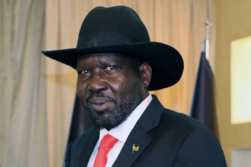 Le président sud-soudanais Salva Kiir.