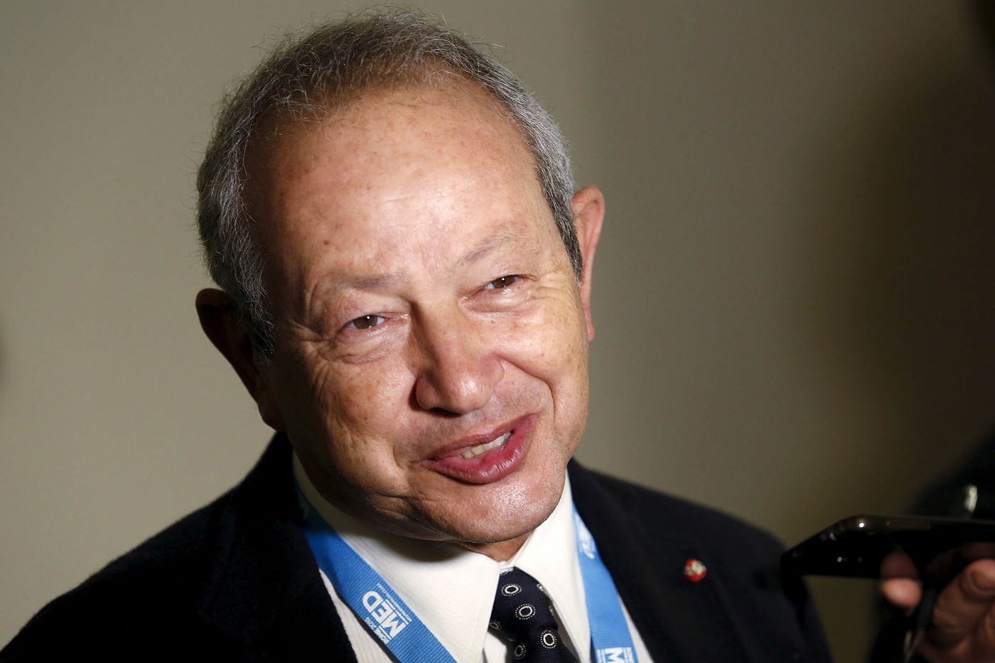 L'homme d'affaires égyptien Naguib Sawiris.