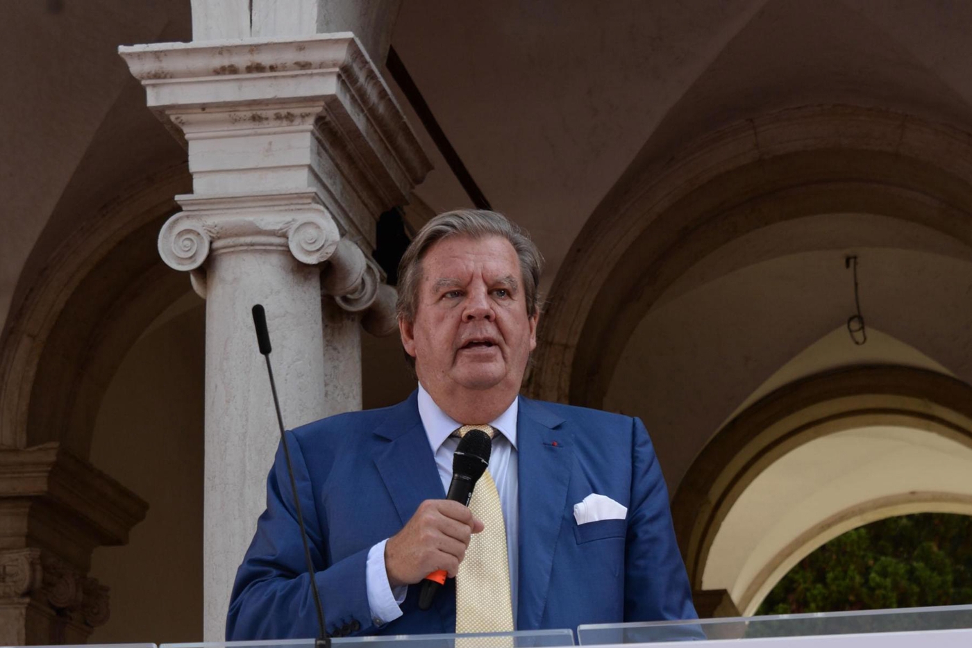 L'homme d'affaires sud-africain Johann Rupert.