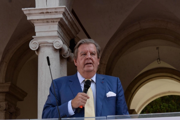 L'homme d'affaires sud-africain Johann Rupert.