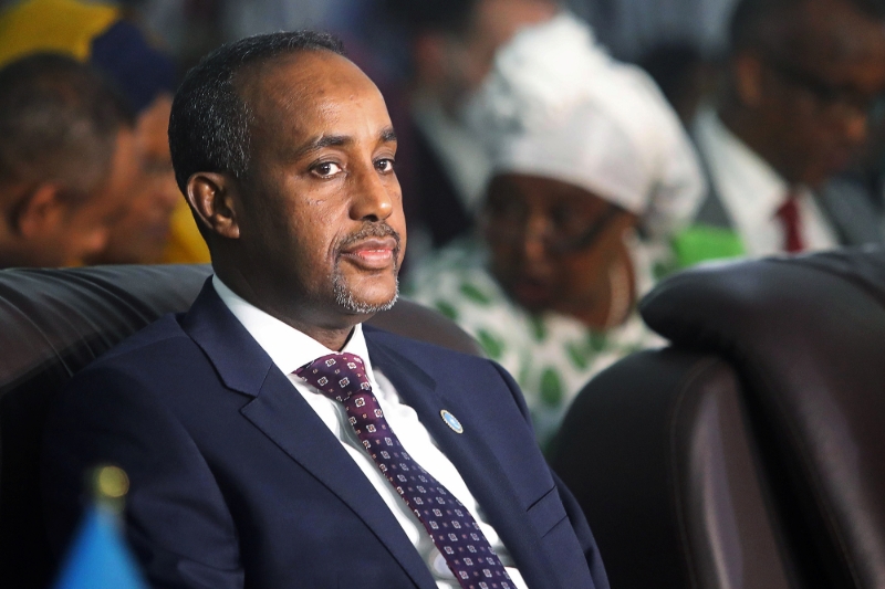 Le premier ministre somalien Mohamed Hussein Roble.